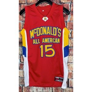 VTG McDonald’s All American Kemba Walker #15 Stitched Small Basketball Jersey